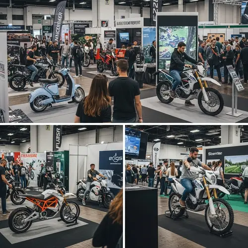 Electric Motorcycle Entrepreneur Fair - Innovative Designs & Interactive Demos