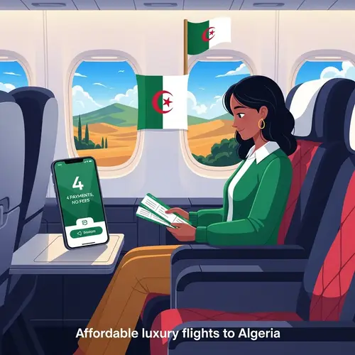 Affordable Luxury Flights to Algeria | Spacious Cabin & Scenic Views