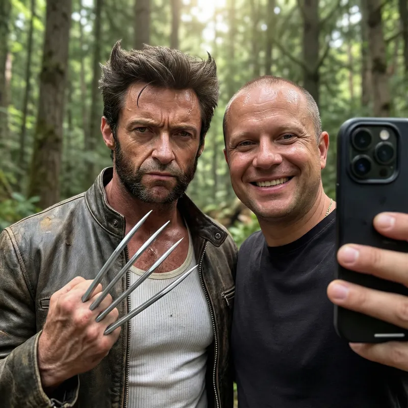 Epic Selfie with Wolverine: Hugh Jackman Captured