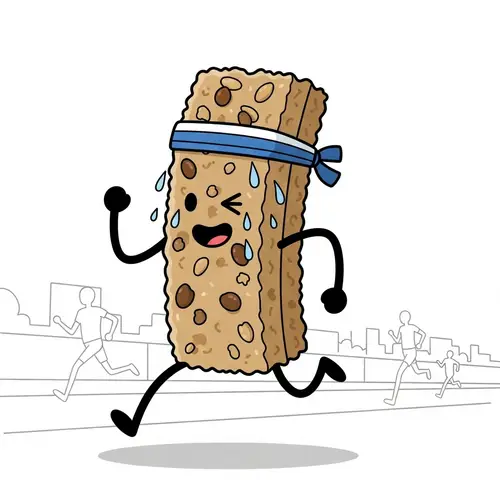 Running Granola Bar: Marathon Character Fun!
