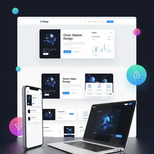 Cutting-Edge Website Design with Minimalist Aesthetics