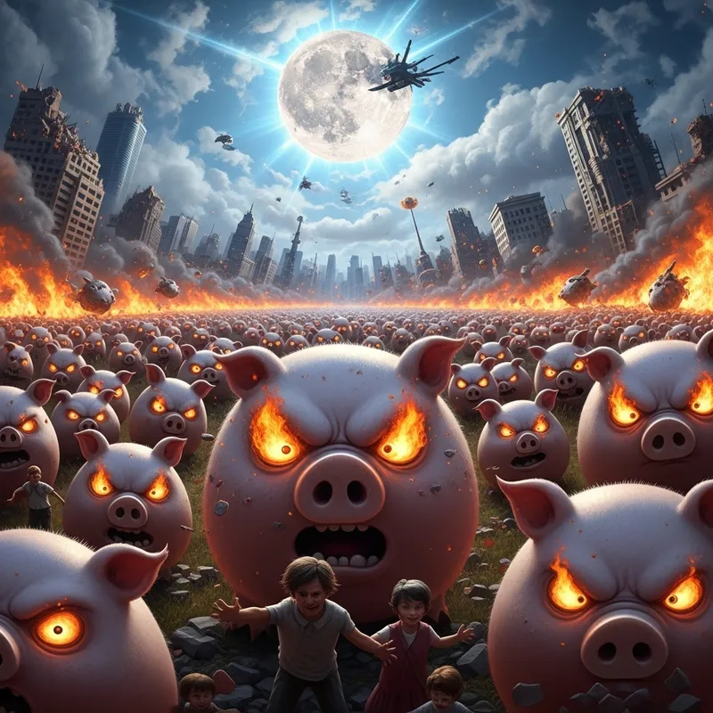 Rampaging Pigs: Hyper-Enraged Invasion on Earth Rampaging Pigs: Hyper-Enraged Invasion on Earth