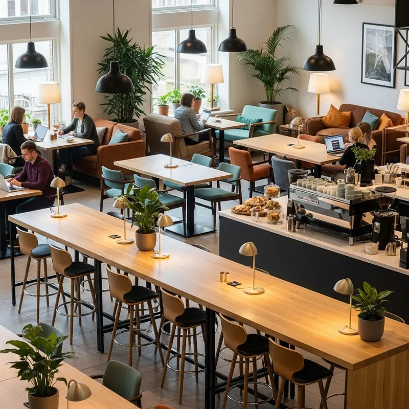 Freelancer Work Zone Cafe: Comfortable Coworking Space