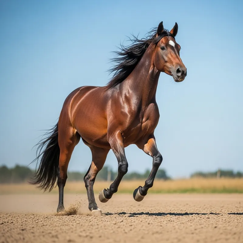 Majestic Fordimable Horse Running in HD 4K