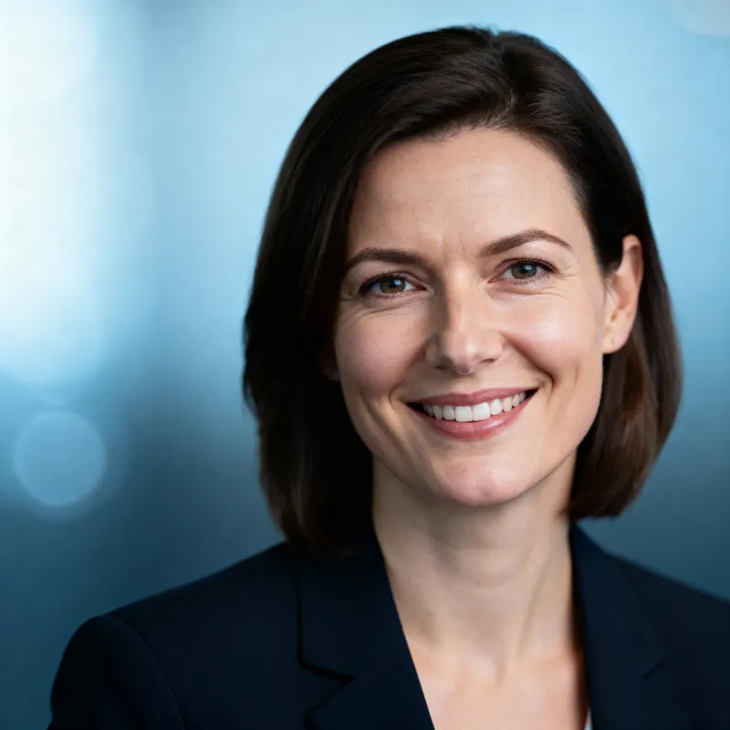 Professional LinkedIn Headshot for German Female