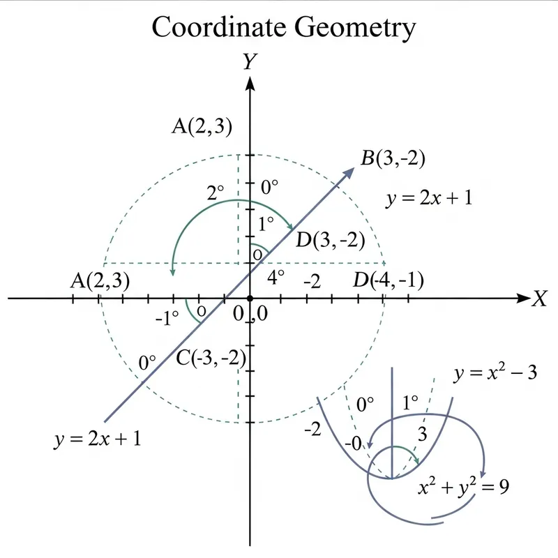 Coordinate Geometry: Understanding Geometric Figures Using Algebra