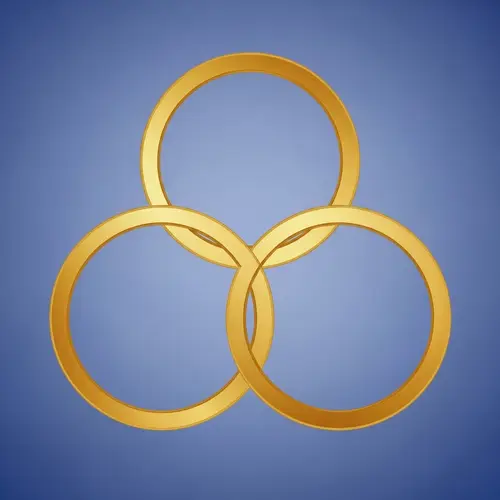 Divine Trinity Symbolic Representation