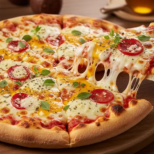 Delicious Pizza for Cheese Lovers