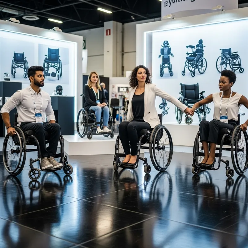 Cutting-edge Fashion Photoshoot with International Models in Active Wheelchairs