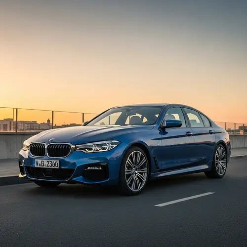 Luxury Blue Car Design | Innovative Style & Function