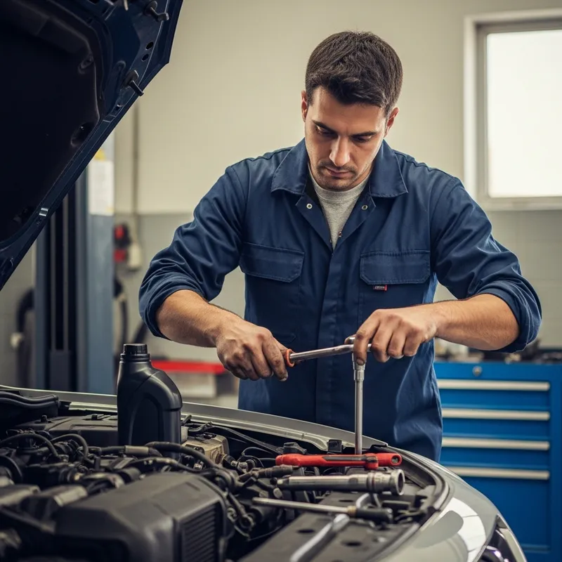 Dmitriy Lixxx Fixing Car - Professional Mechanic