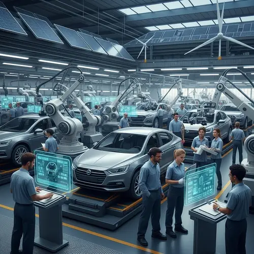 Future of Automotive Industry: Advanced Technology & Sustainability