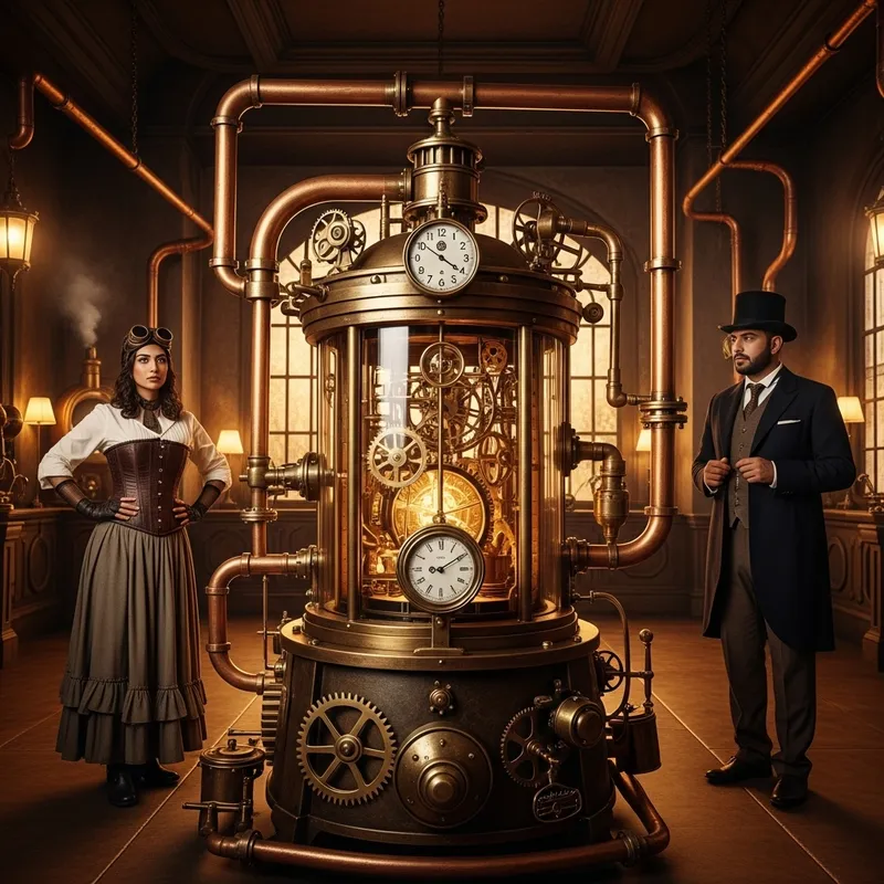 Time Travel Adventures: Steampunk Wonders Await