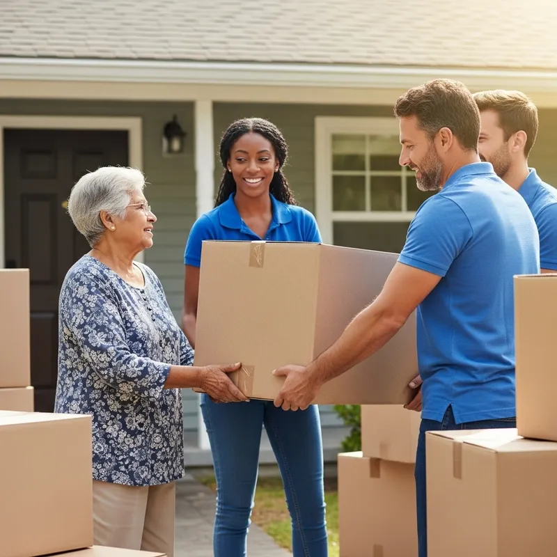 Elderly and Caregivers Receiving Moving Assistance Elderly and Caregivers Receiving Moving Assistance