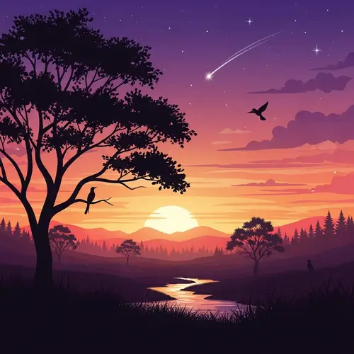 Emotional Fulfillment through Nature's Tranquility