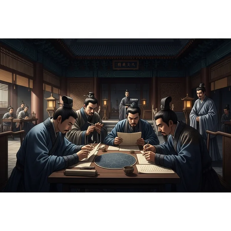 Ancient Chinese Royal Palace Ritual: Astronomers' Lifeward Ceremony