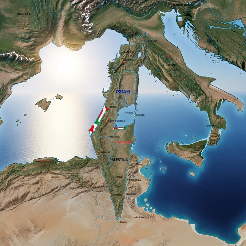 Palestine and Israel Geography | Mediterranean Coast