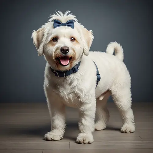 Extraordinarily Large Cotton de Tulear Dog