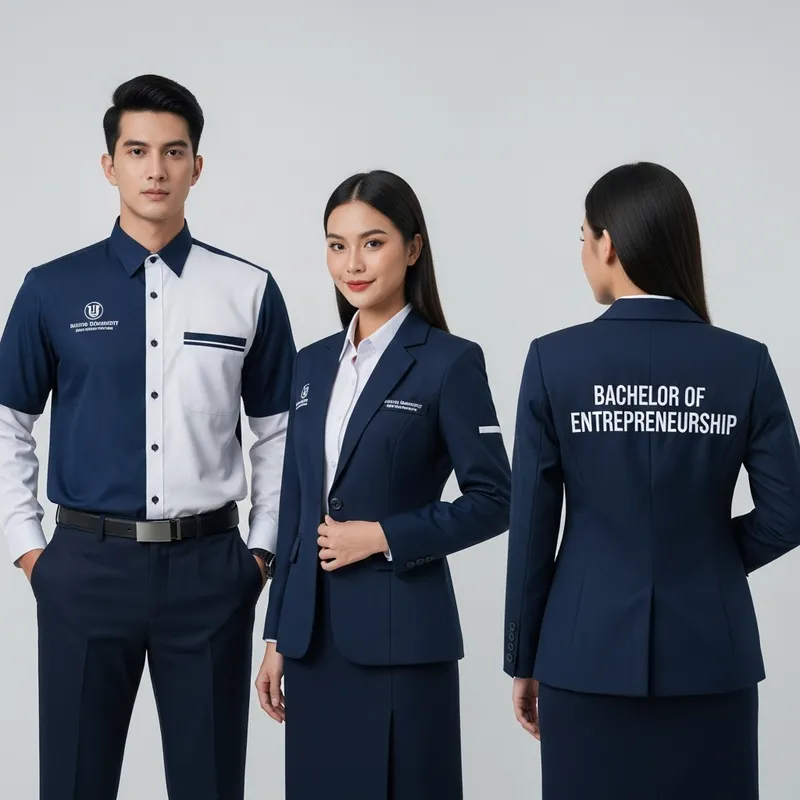 Tailored-fit OJT Uniform for Bachelor of Entrepreneurship Students