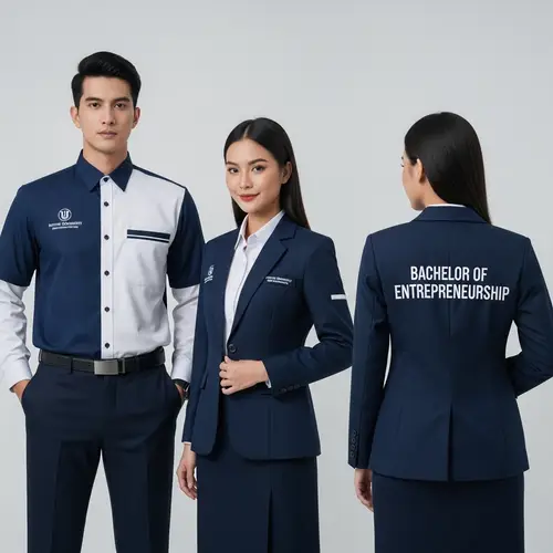 Professional OJT Uniform for Bachelor of Entrepreneurship Students