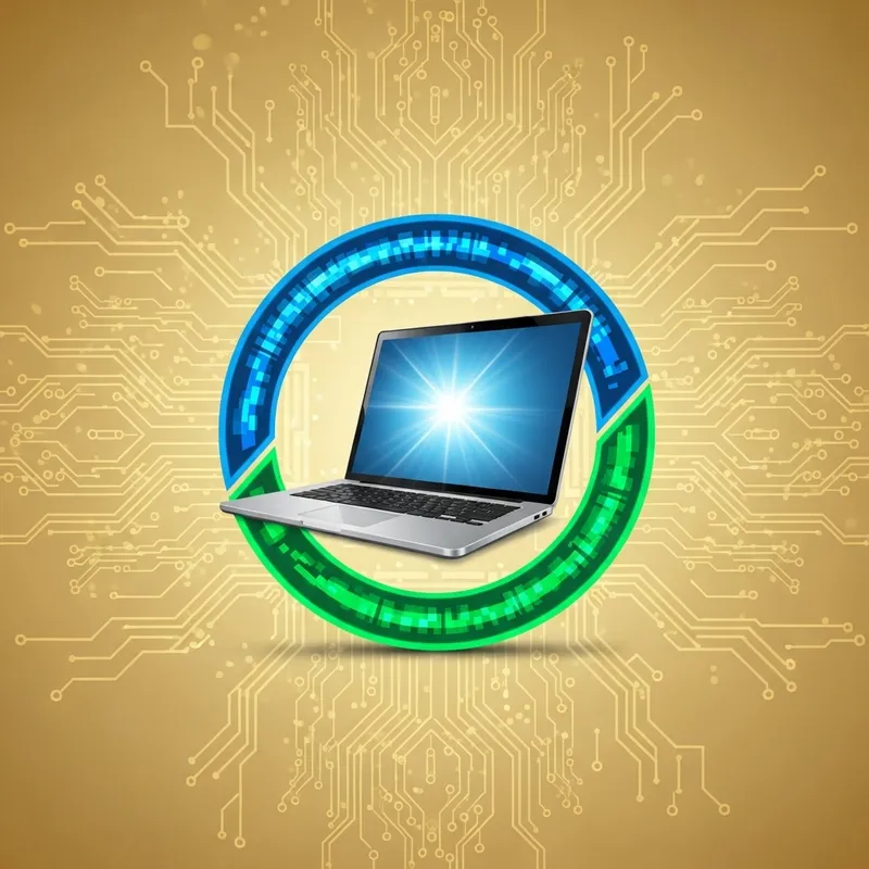 Vibrant Digital Technology Logo | Computing Design