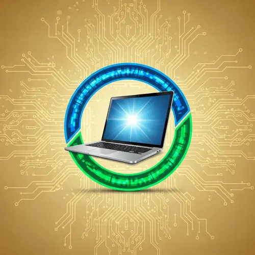 Futuristic Technology Logo Design | Computing Brand