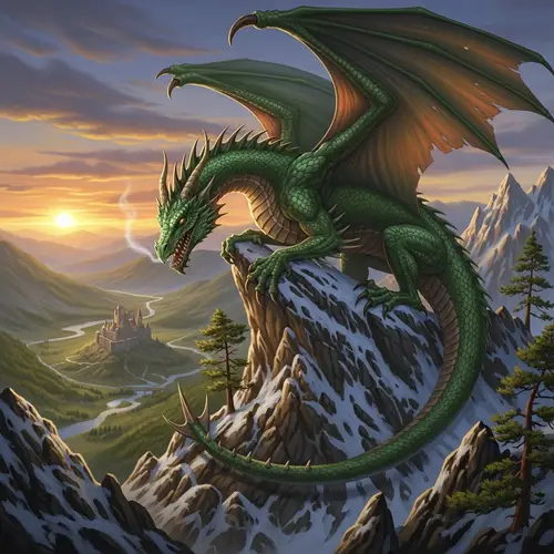 Western-Style Dragon: Mythical Creature from the West