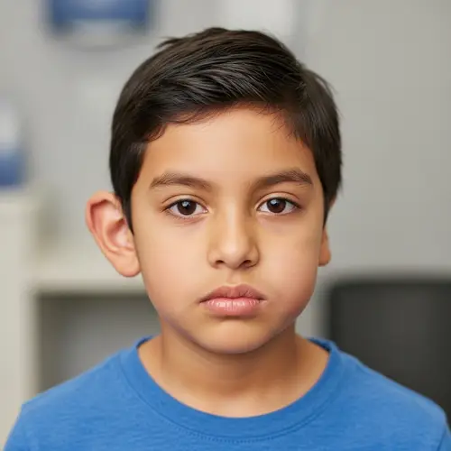 Hemifacial Microsomia in a Six-Year-Old Boy