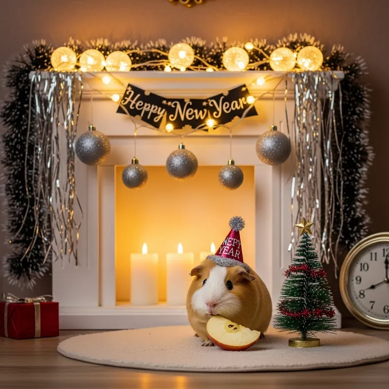 Celebrate the New Year with a Festive Guinea Pig