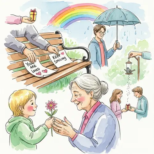 Small Gestures Spreading Joy in Watercolor Art