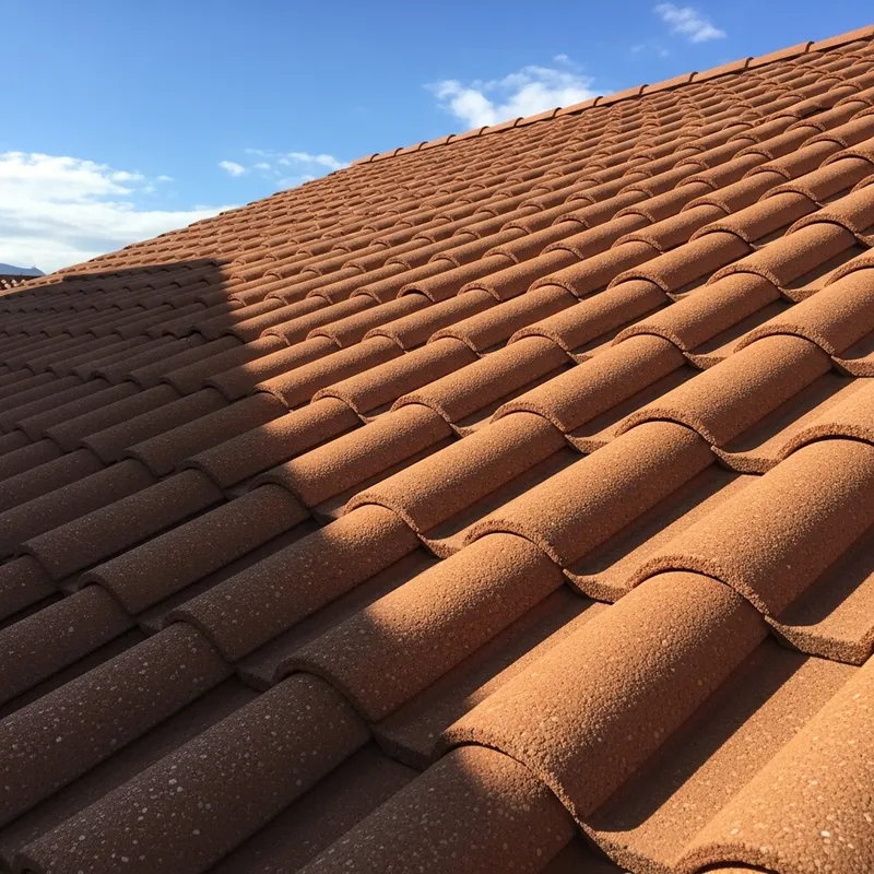 Terracotta Roof Tiles: A Detailed View of Chapa de Techo Terracotta Roof Tiles: A Detailed View of Chapa de Techo