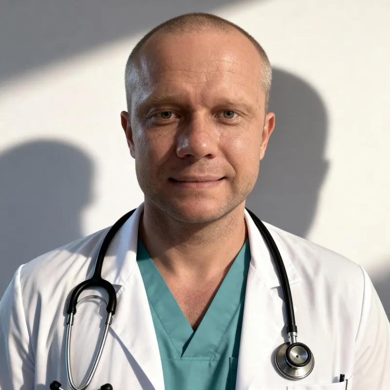 Professional Nurse Portrait in 4K Detail