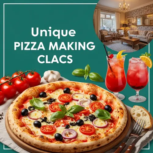 Unique Pizza-Making Class with Colorful Cocktails | Join Now!