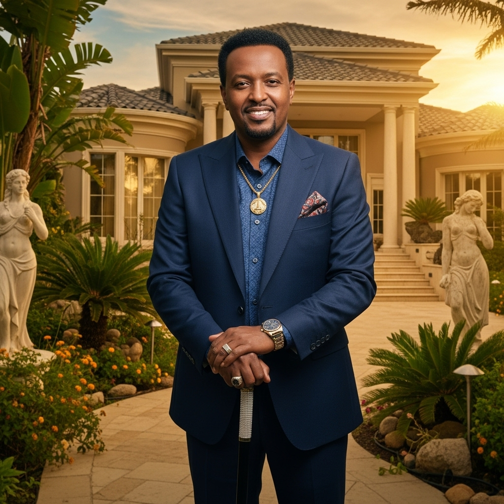 Wealthy Black Man in Elegant Attire | Luxury Lifestyle | AI Art Generator |  Easy-Peasy.AI