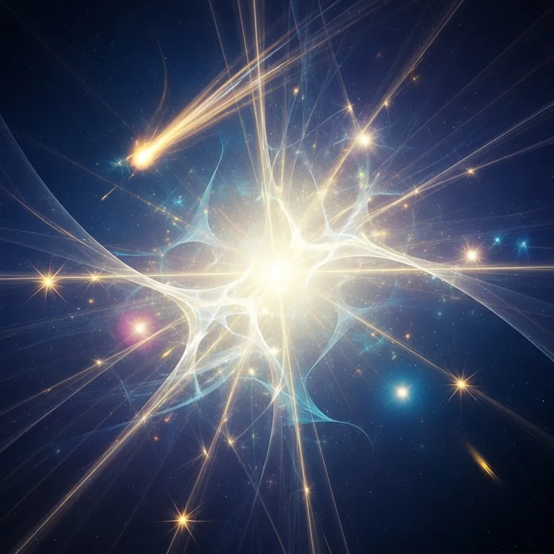 Ethereal Spiritual Abstraction | Celestial Serenity