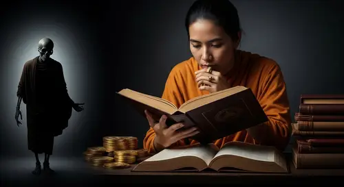 Paradox of Materialism and Mortality in Spiritual Quest