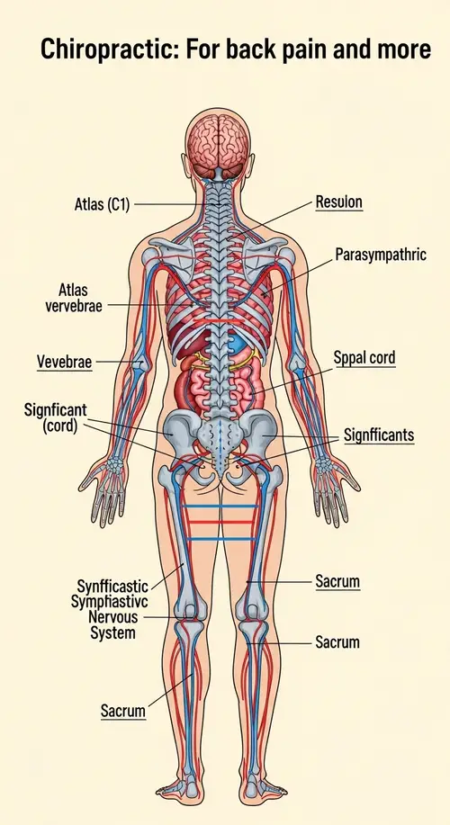 Human Sympathetic & Parasympathetic Nervous System Anatomy