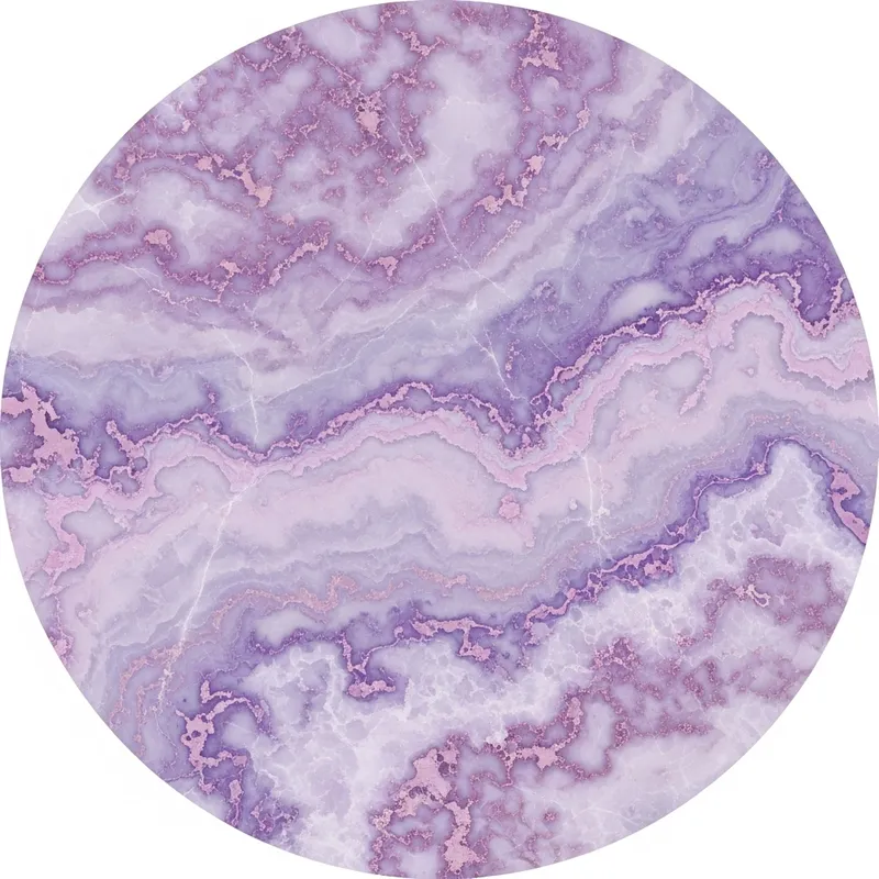 Soothing Lilac Marble Swirls | Unique Blend of Colors