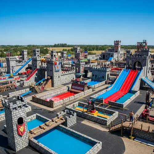 Medieval Obstacle Course Adventure | Thrilling Challenges