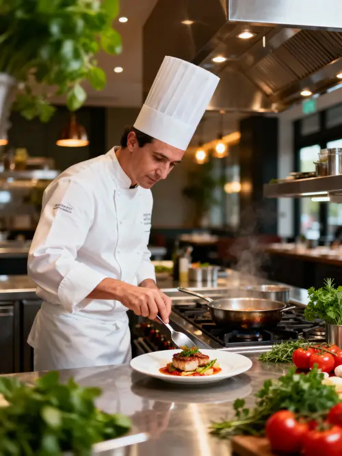 Become a Renowned Chef in a Restaurant Kitchen