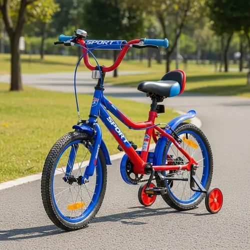 Colorful Sport Bicycle for Children | Endurance Frame & Safety Features