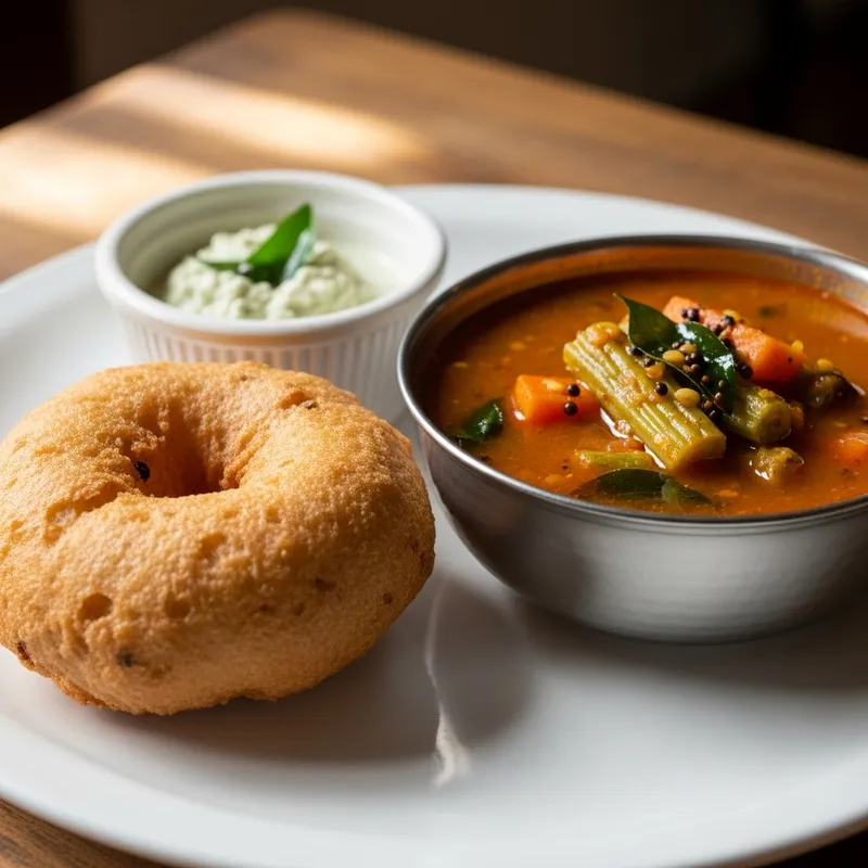Crispy Medu Vada and Sambar Recipe