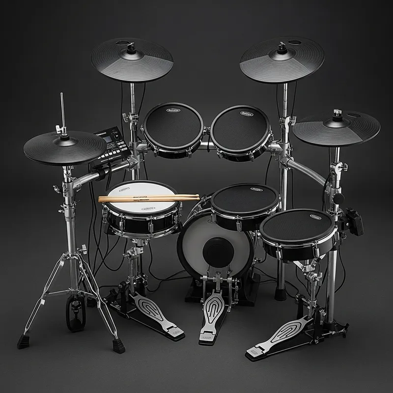 Electric Drum Set with Sleek & Modern Design
