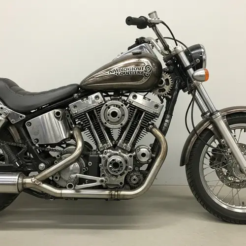 Creative Metal Biker Installation | Recycled Motorcycle Art