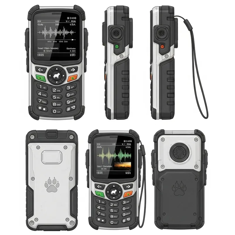 Animal Translator Device - Phone Design for Communicating with Animals