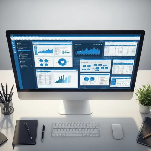 SAP Software Interface - Modern Workflow Display