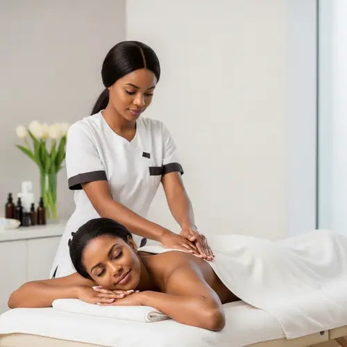 African Aromatherapy Massage at Beauty Salon | Tranquil Spa Experience