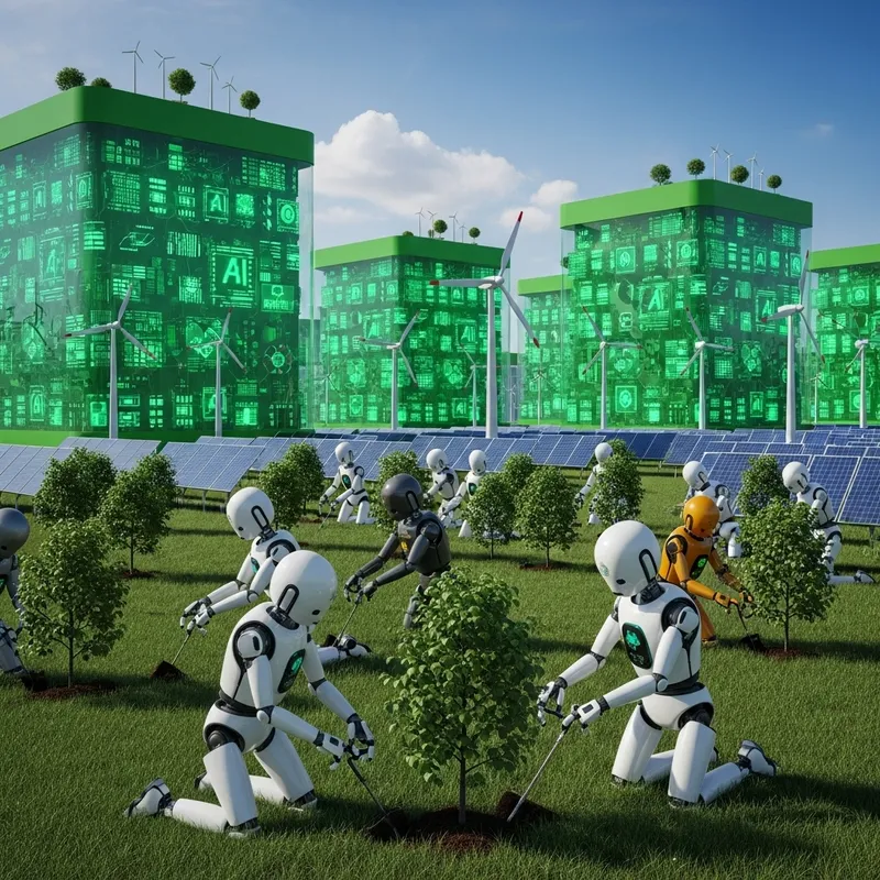 AI for Environmental Sustainability: A Futuristic Vision