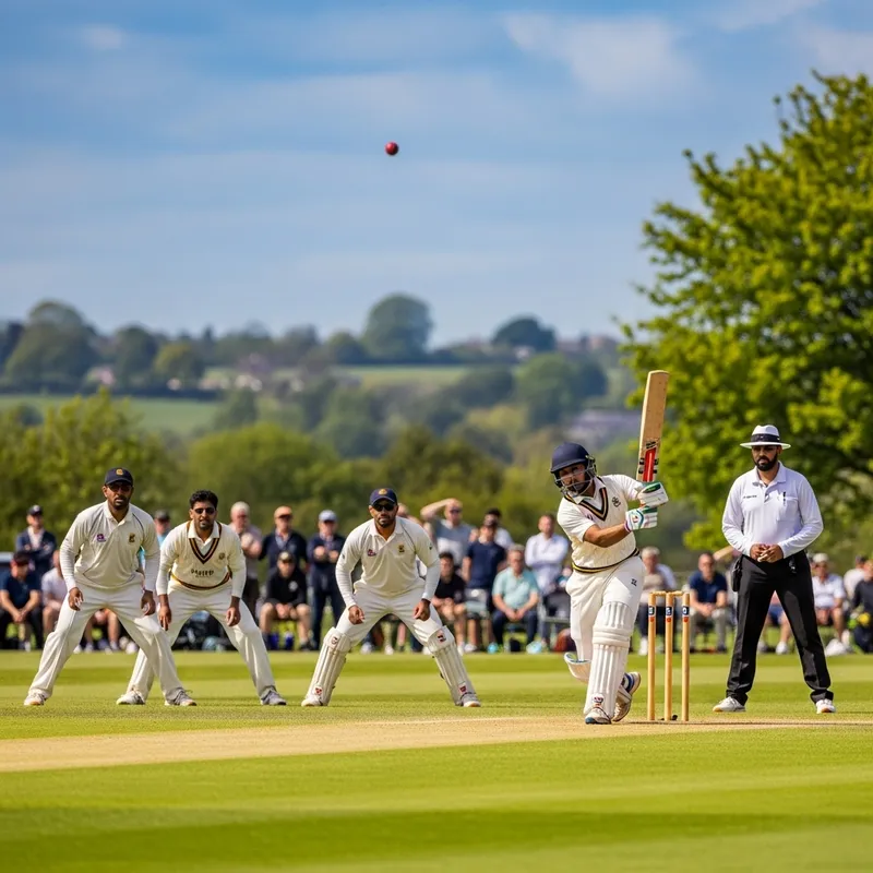 Exciting Cricket Match: High-Energy Action