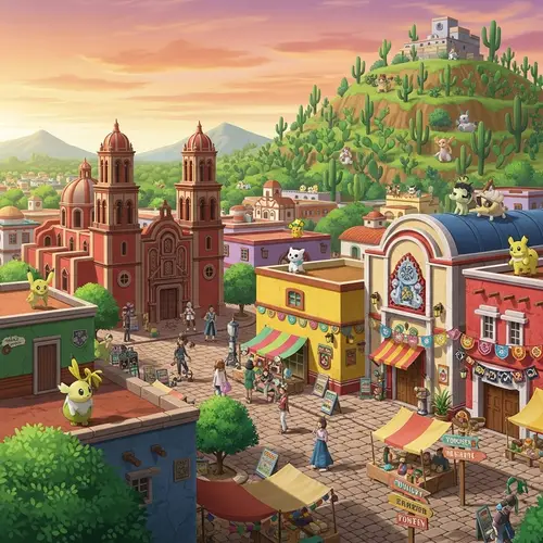 Mexican-Inspired Pokemon Region | Travel Mexico's Heritage